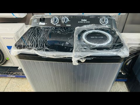 HAIER 10KG TWIN TUB WASHING MACHINE Model HTW100-196G