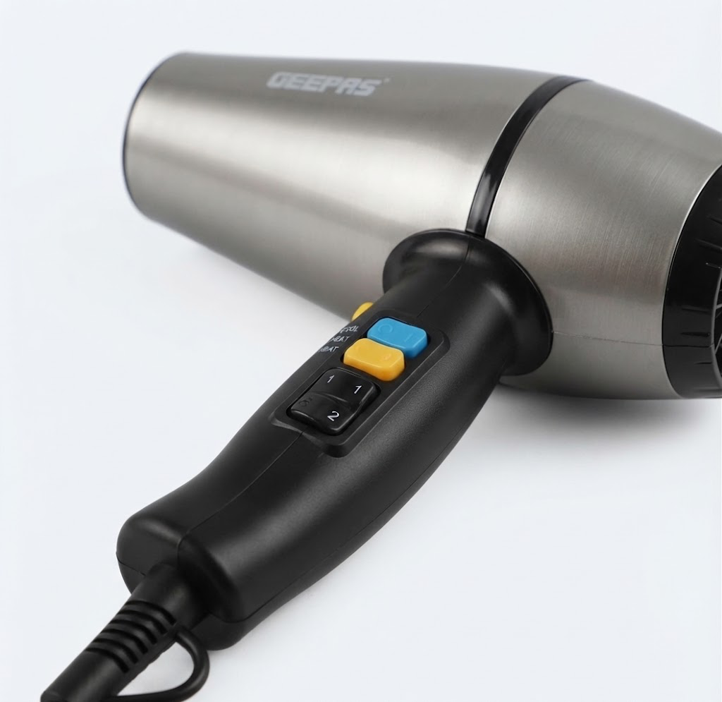 Geepas Professional 2000W Hair Dryer &amp; Styling Kit