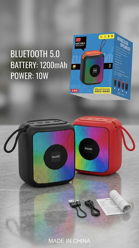 Disco X-913 Wireless Bluetooth Speaker