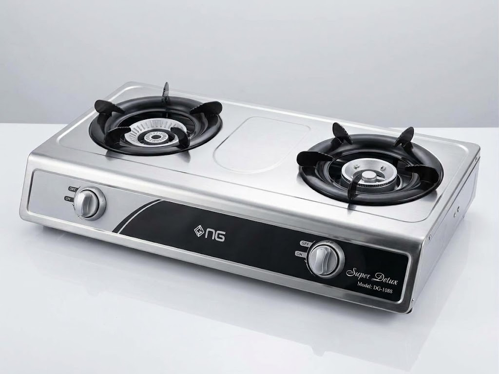 NG Super Deluxe 2-Burner Gas Stove – DG-108S