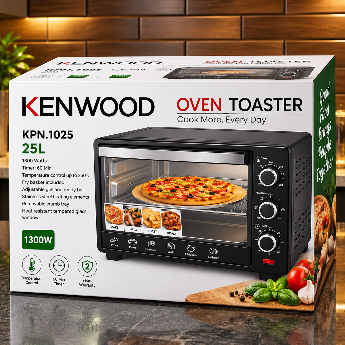 Kenwood 25L Electric Oven – Powerful &amp; Versatile Kitchen Oven