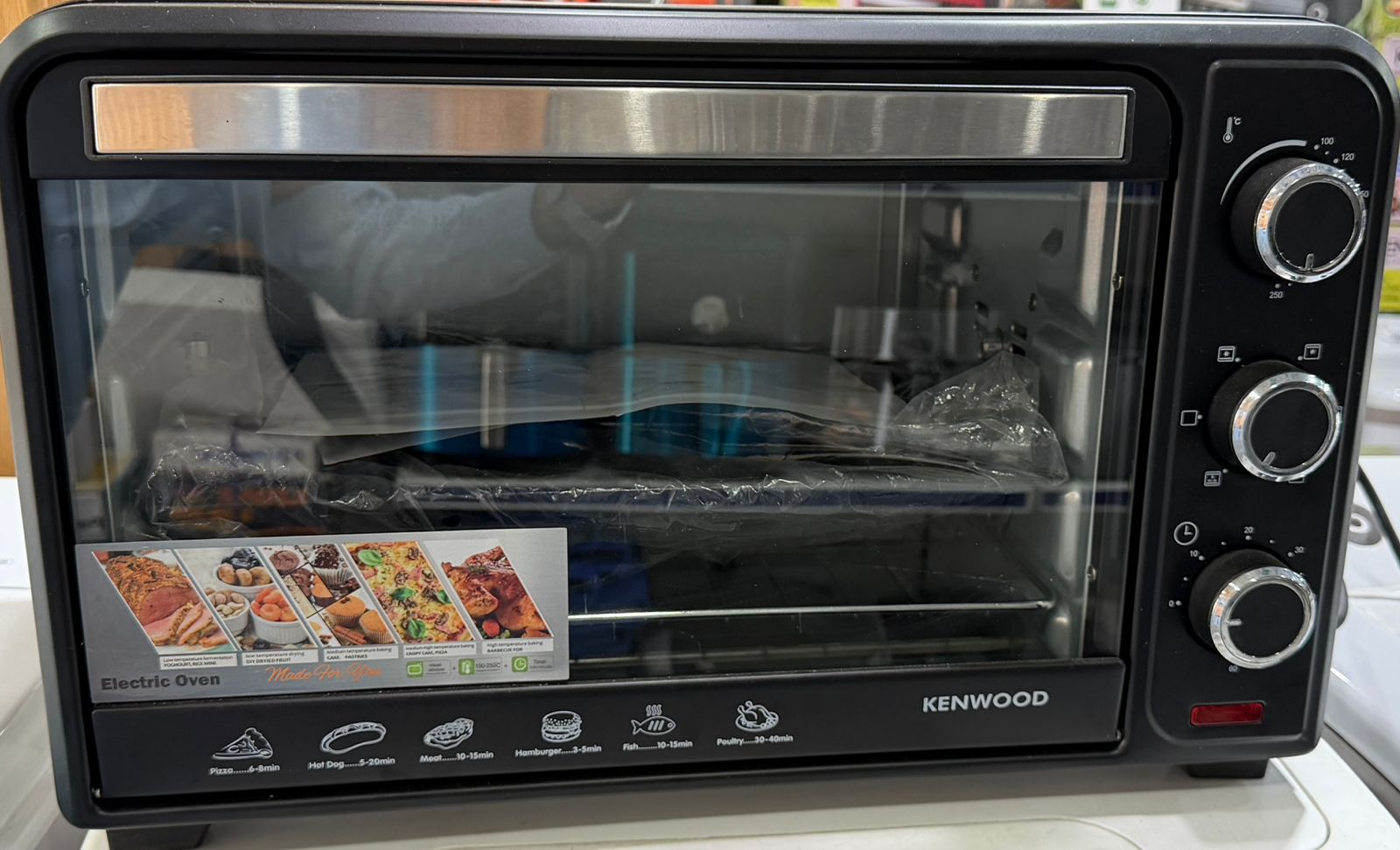 Kenwood Electric Oven Toaster – Multi-Function Baking & Grilling Oven