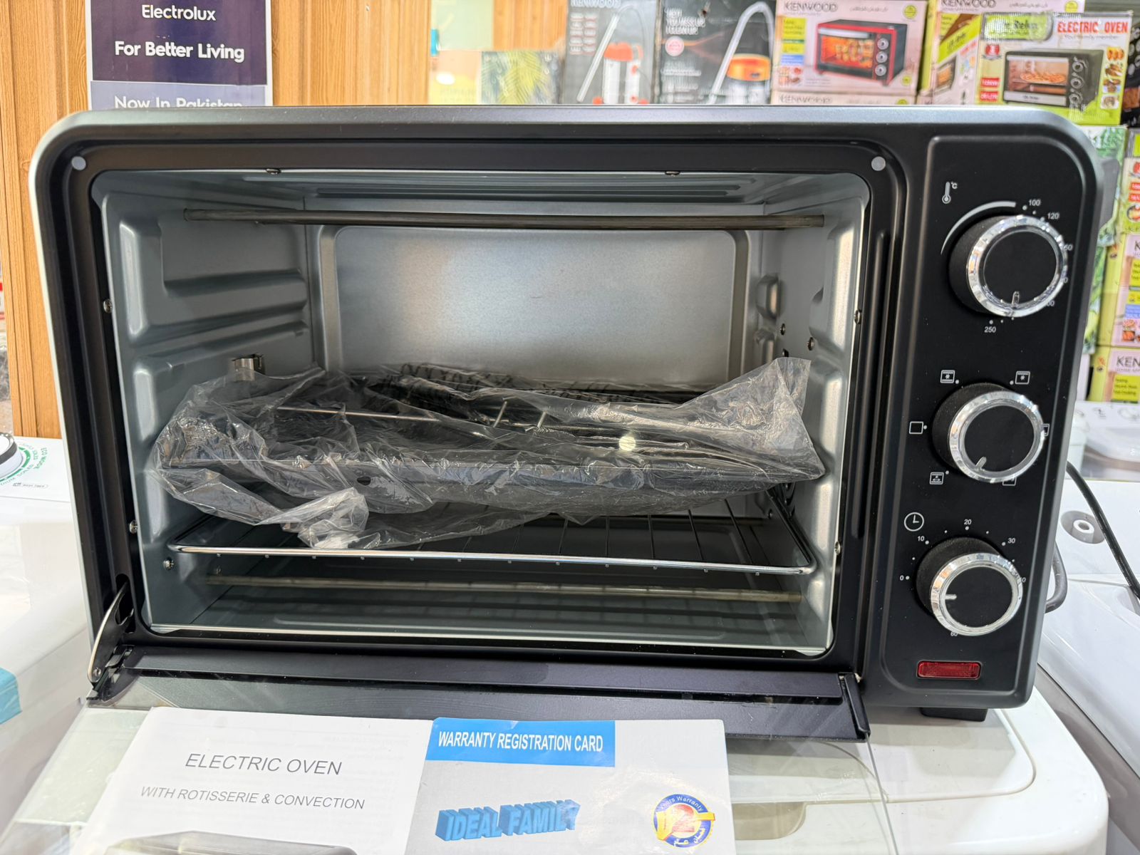 Kenwood Electric Oven Toaster – Multi-Function Baking & Grilling Oven