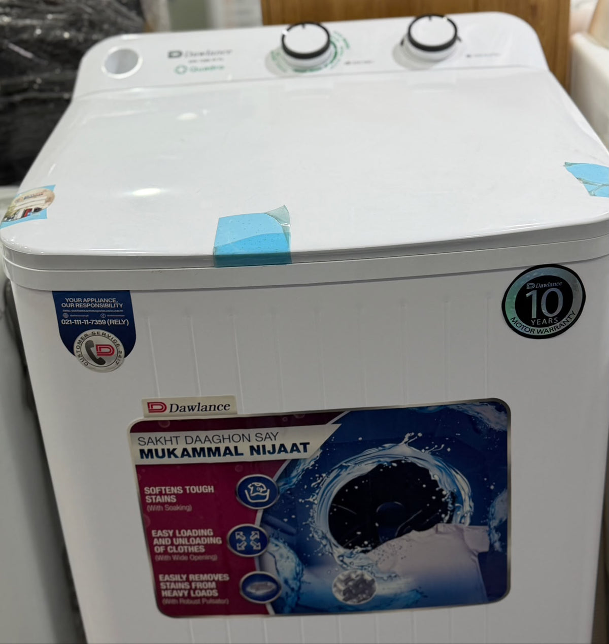 Dawlance Semi Automatic Washing Machine – Powerful Washing & Easy Loading