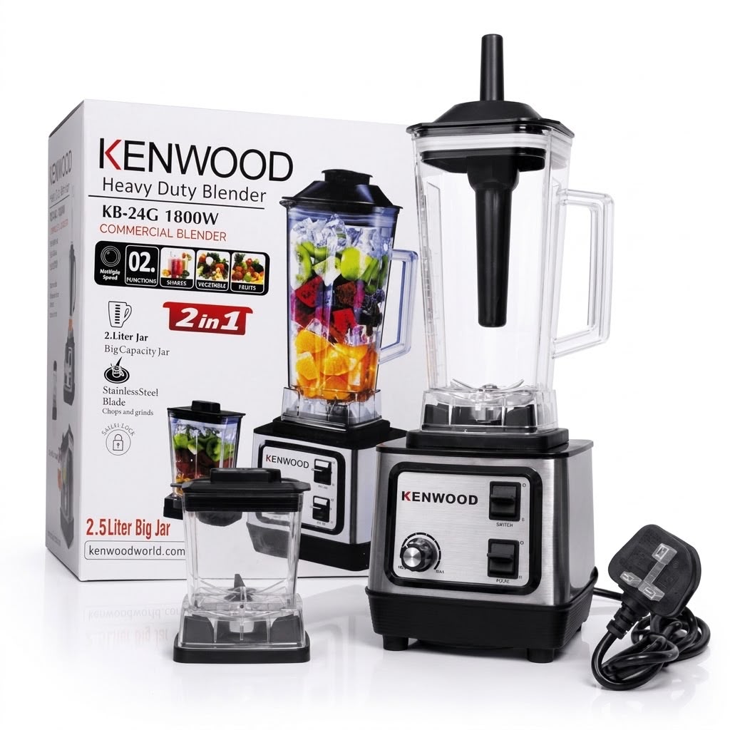 Kenwood Heavy Duty 2-in-1 Commercial Blender & Grinder