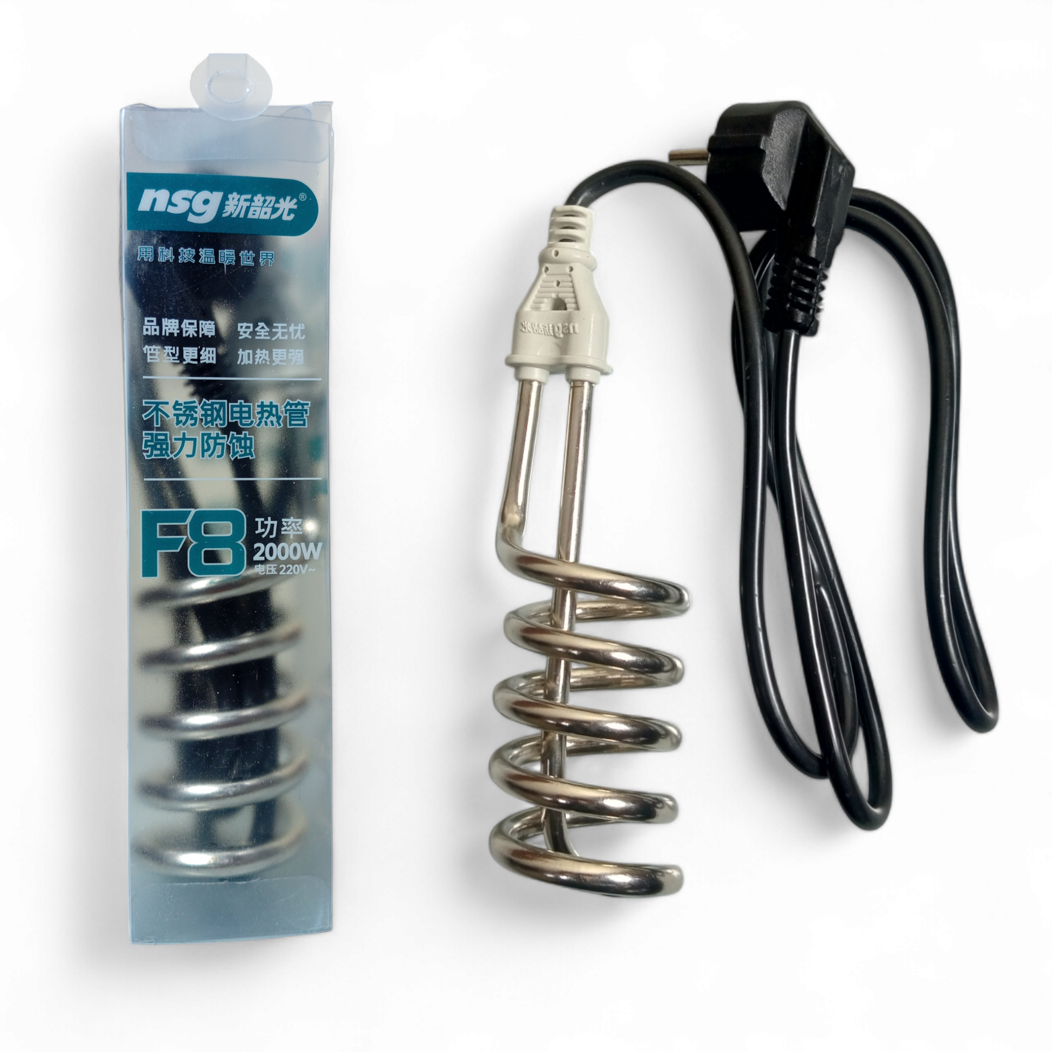 NSG F8 Electric Water Heating Rod – 2000W