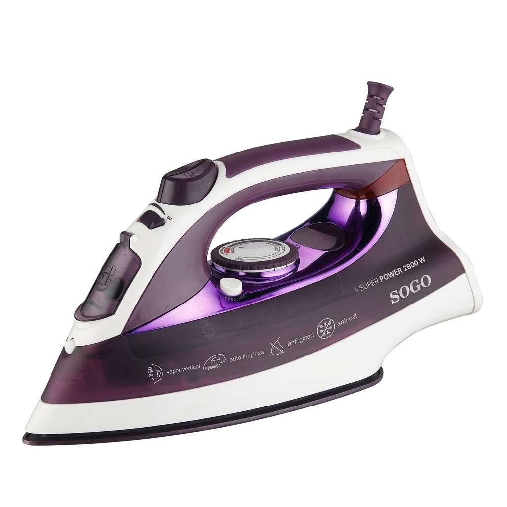 SOGO Super Power Steam Iron – 2600W